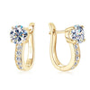 Channel Huggie Earrings