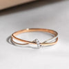 Rose Criss-Cross Ring