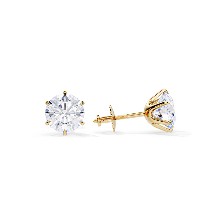 Elegant White Tera Earrings