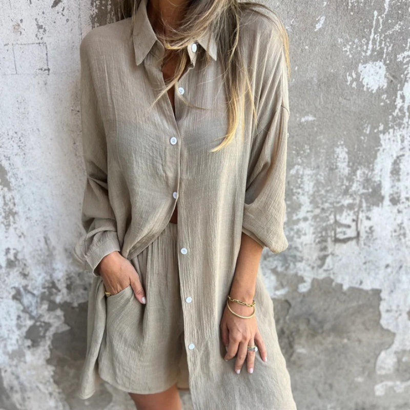 Carmen - Relaxed Polo Set